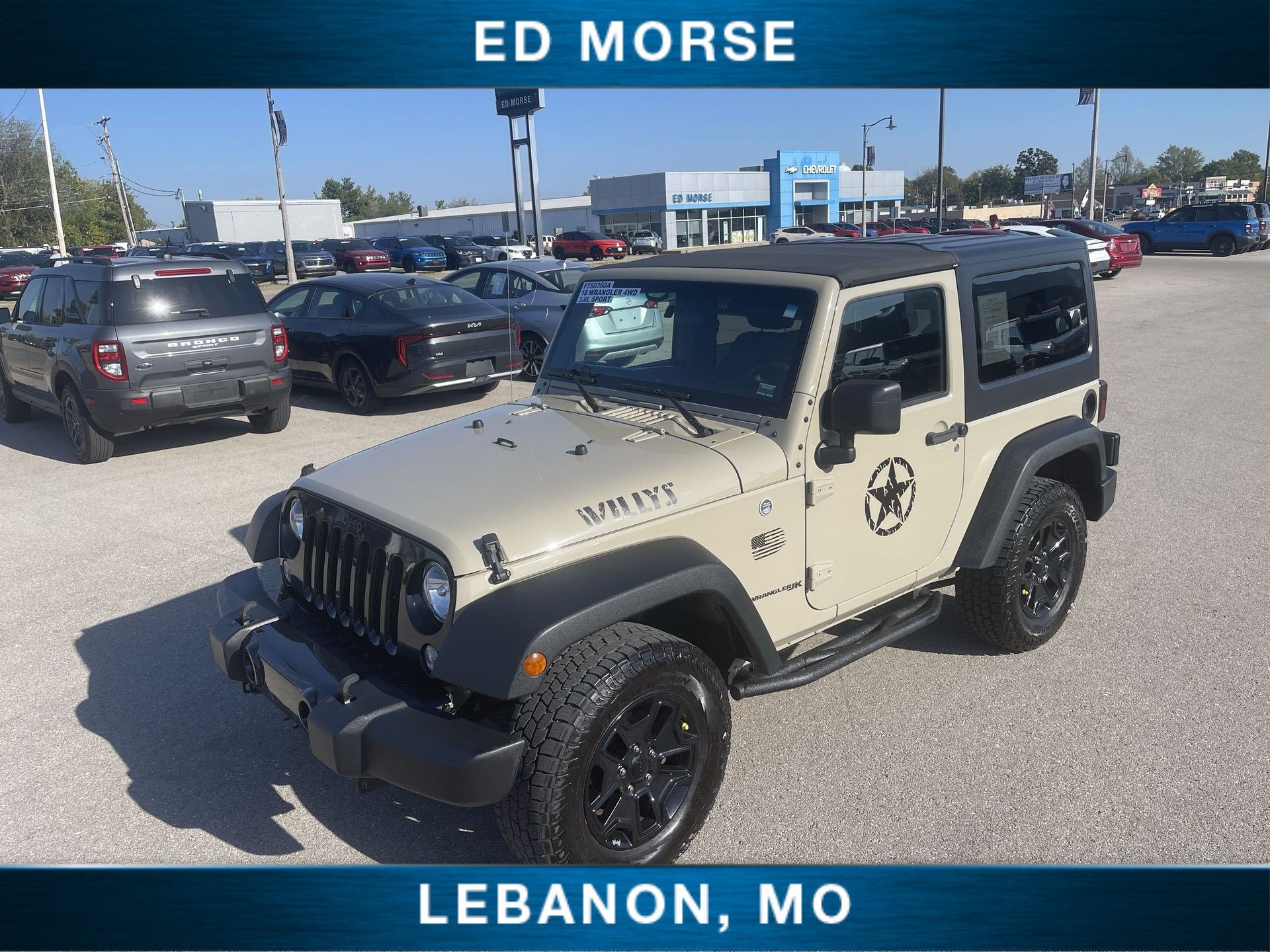 2018 Jeep Wrangler JK Willys Wheeler