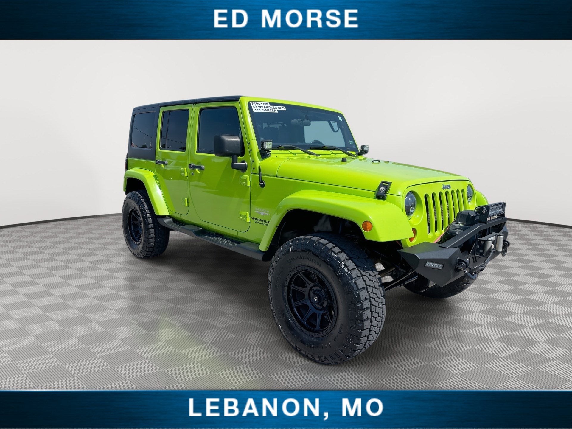 2012 Jeep Wrangler Unlimited Sahara