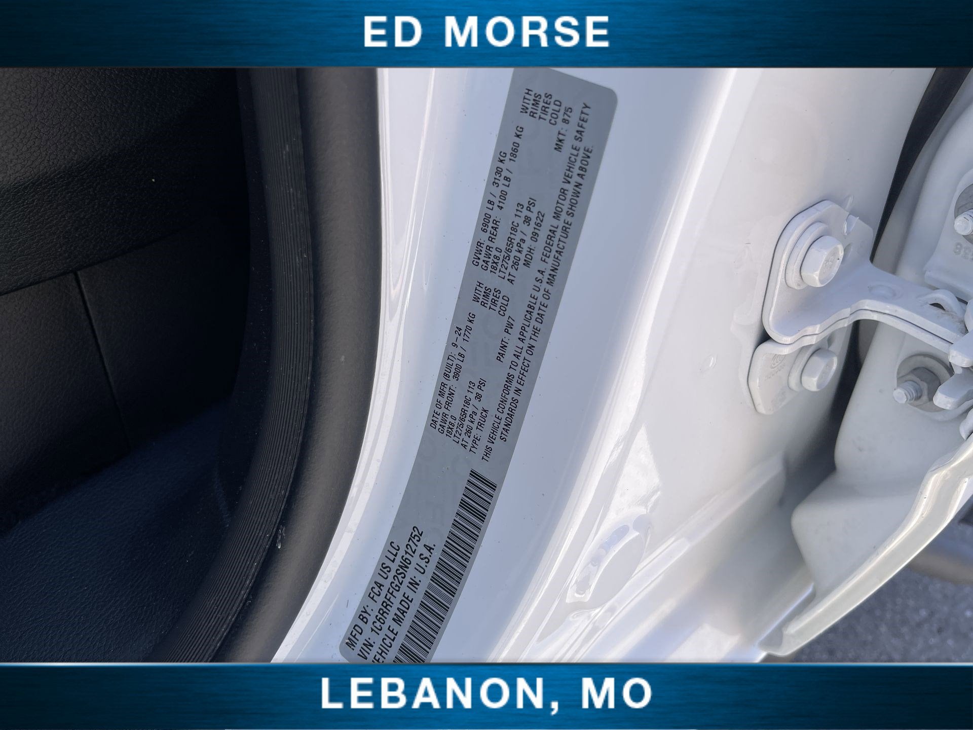2025 RAM 1500 Big Horn