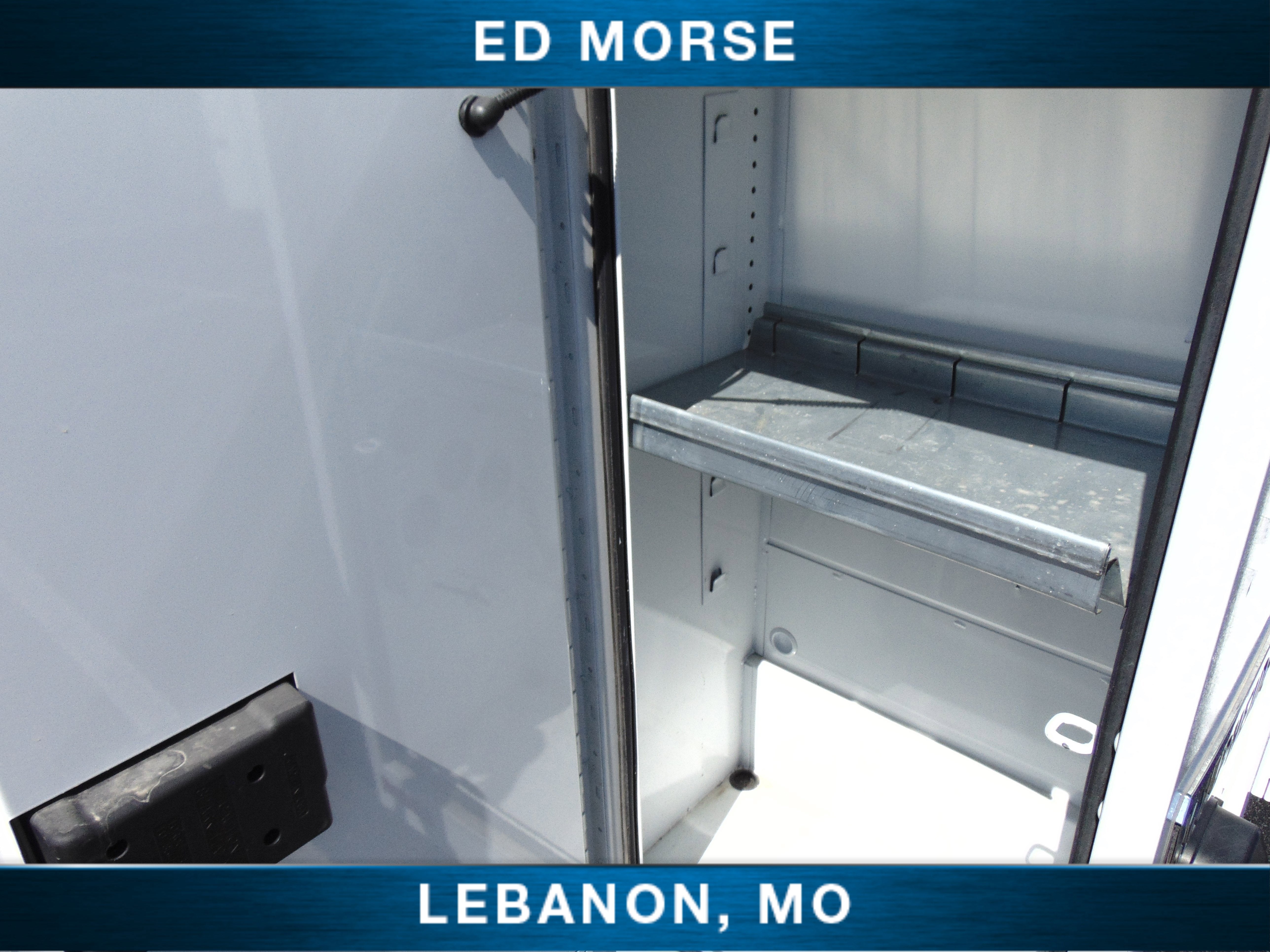 2023 Ford Transit Cutaway Knapheide KUV w/ 3 bow ladder rack