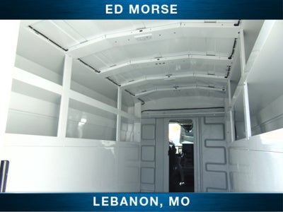 2023 Ford Transit Cutaway Knapheide KUV w/ 3 bow ladder rack