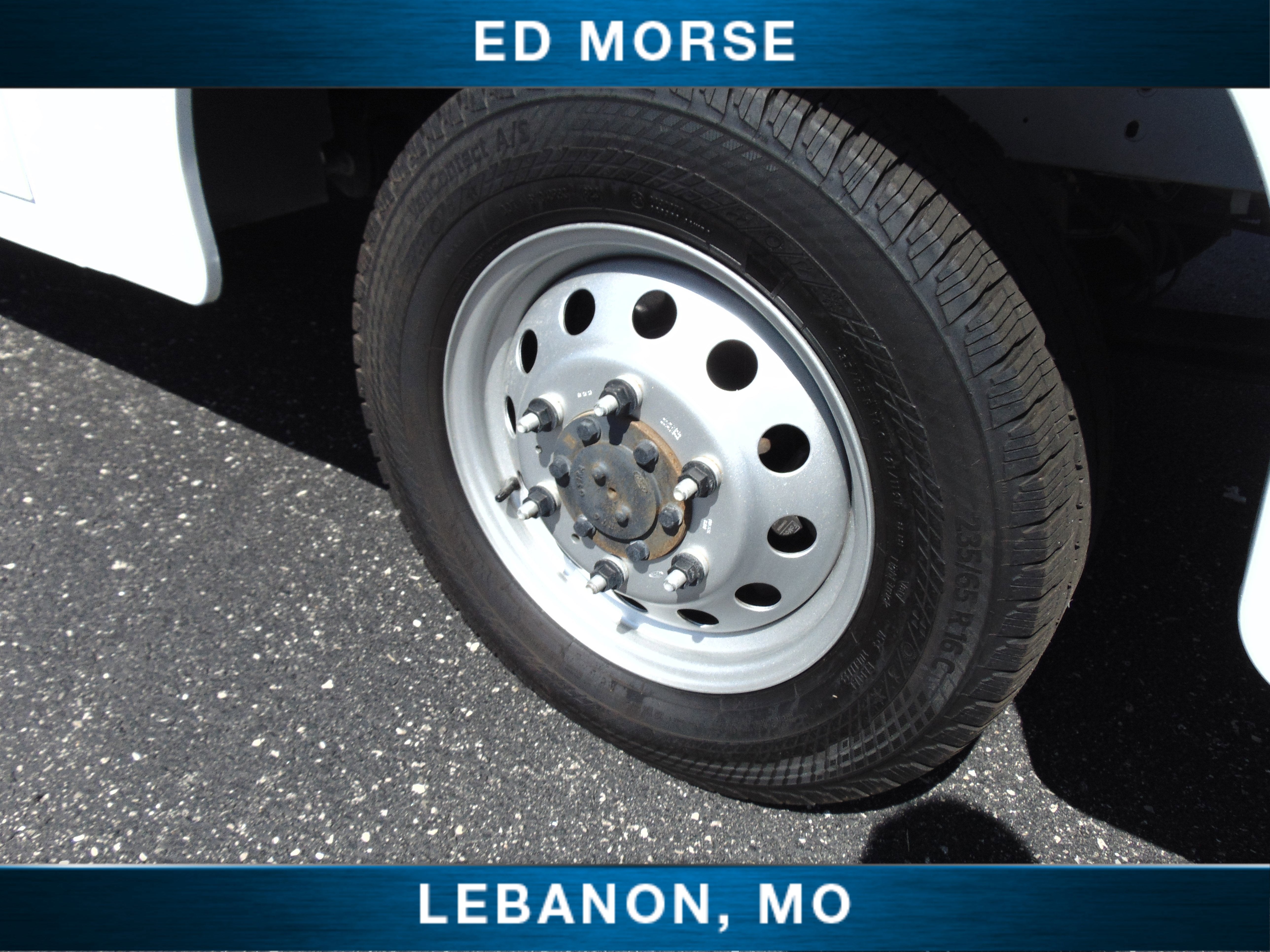 2023 Ford Transit Cutaway Knapheide KUV w/ 3 bow ladder rack