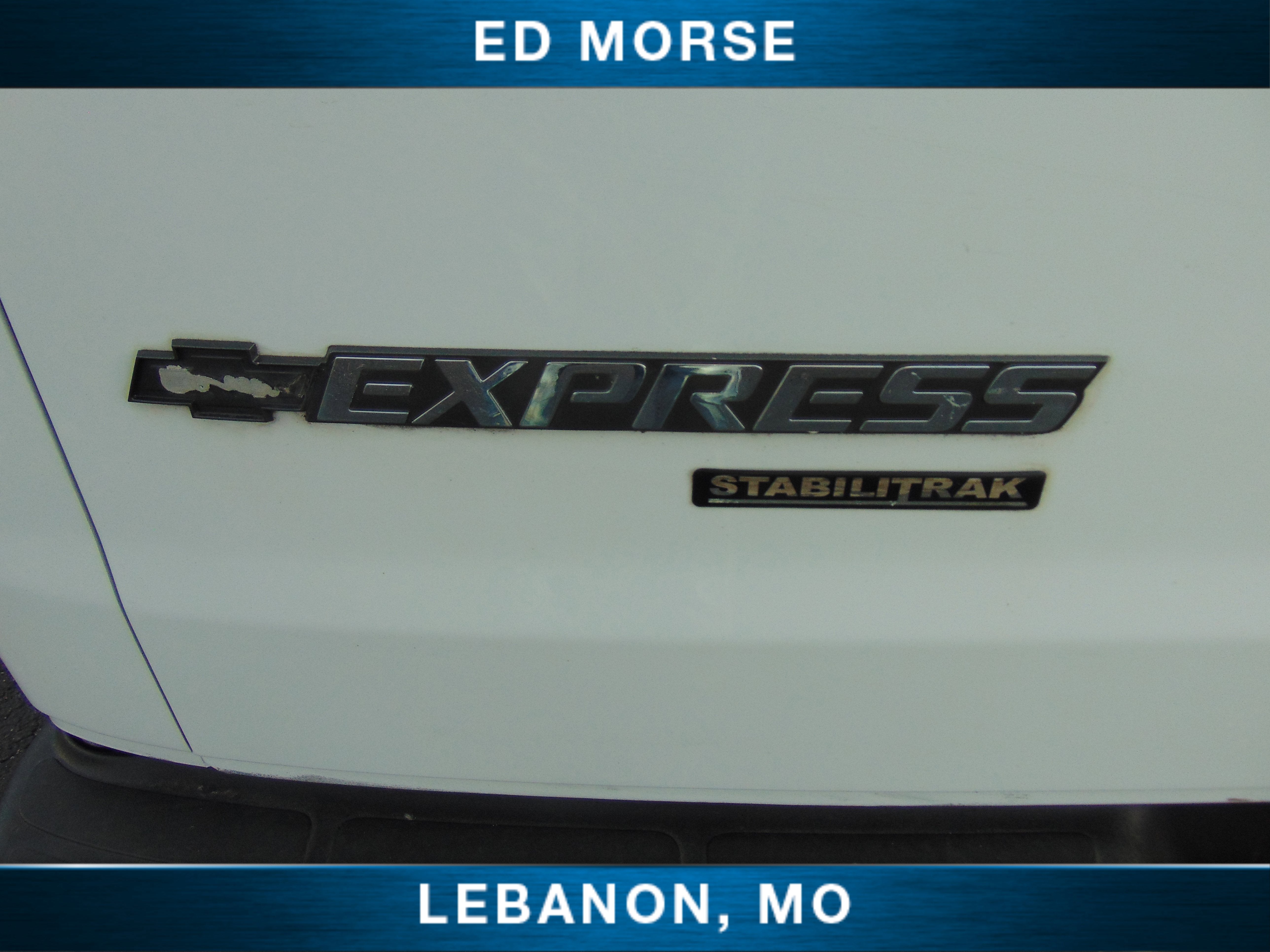 2015 Chevrolet Express Cargo Van Work Van