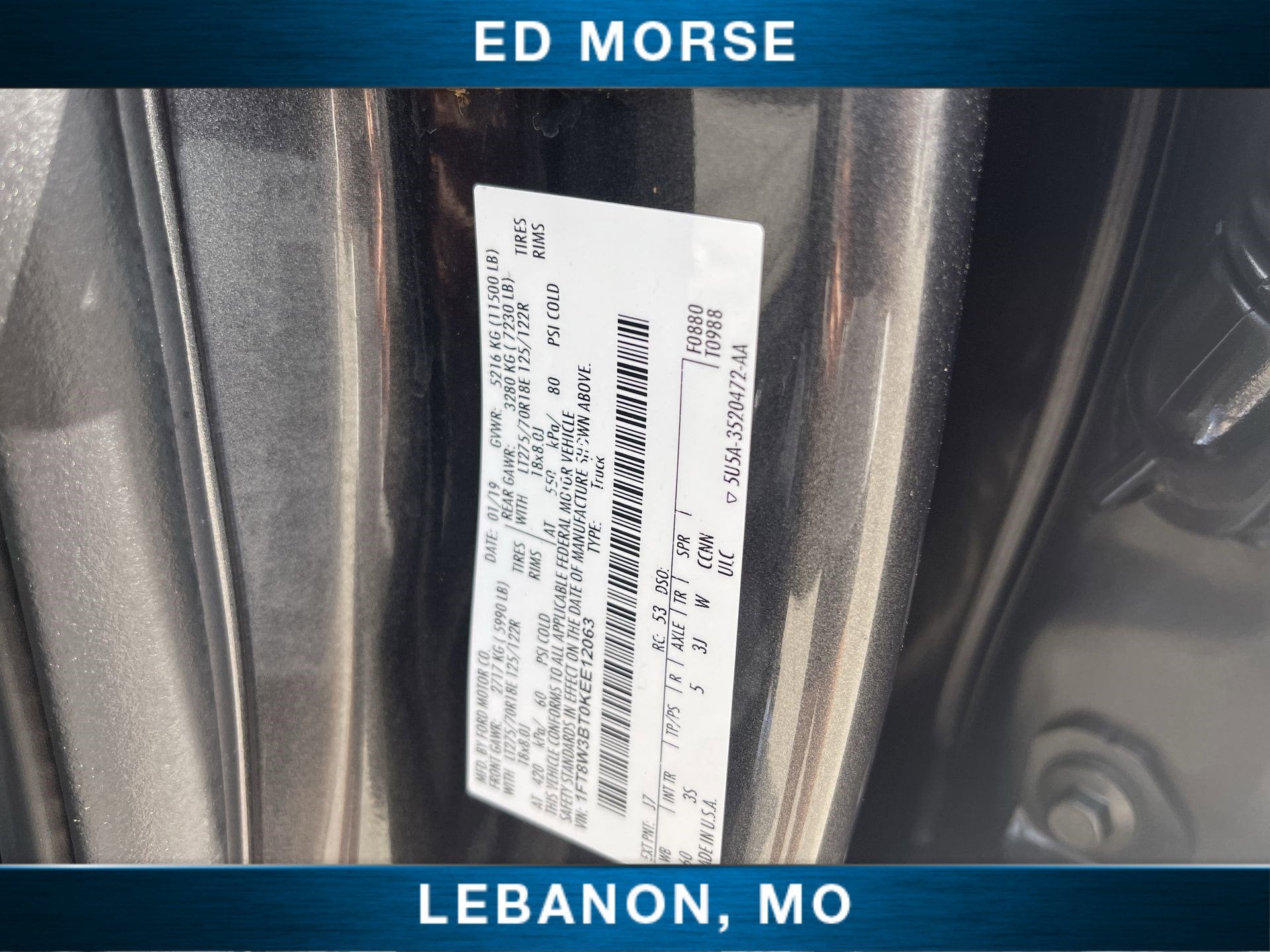 2019 Ford Super Duty F-350 SRW XL