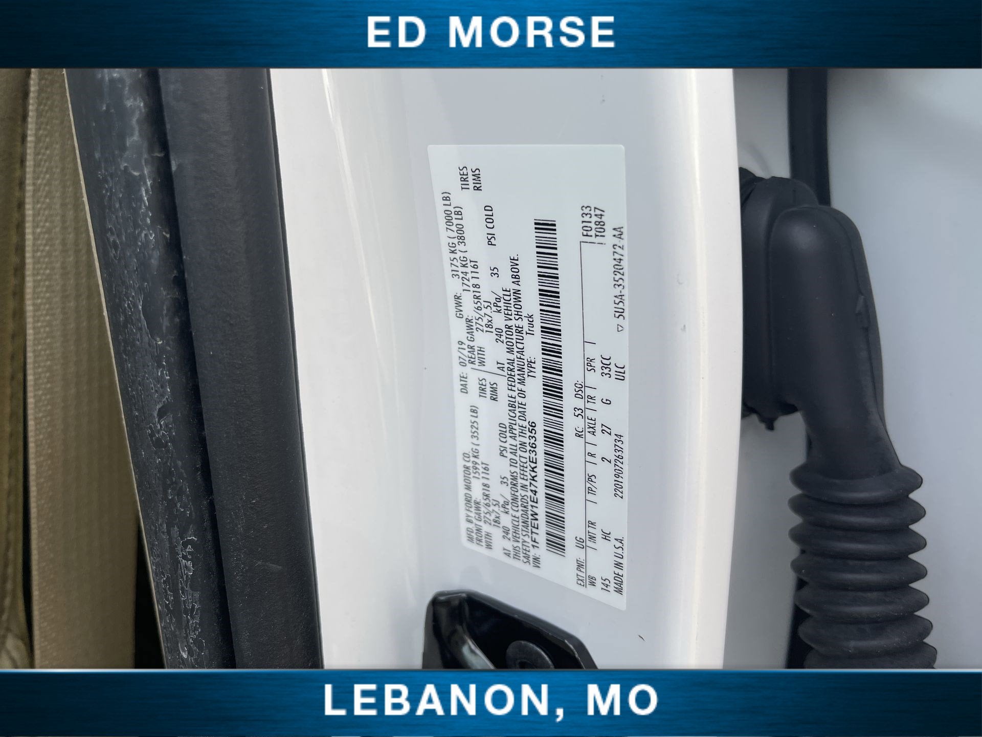 2019 Ford F-150 LARIAT