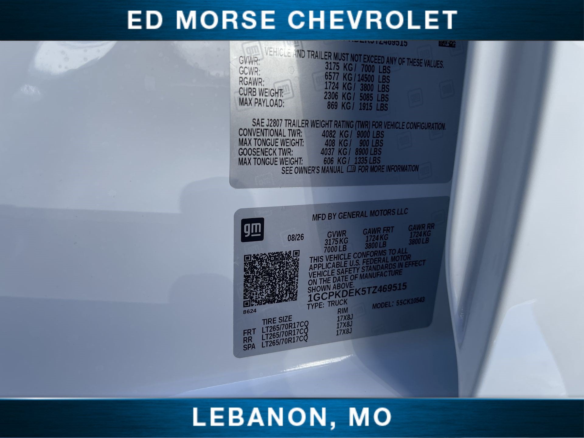 2026 Chevrolet Silverado 1500 LT