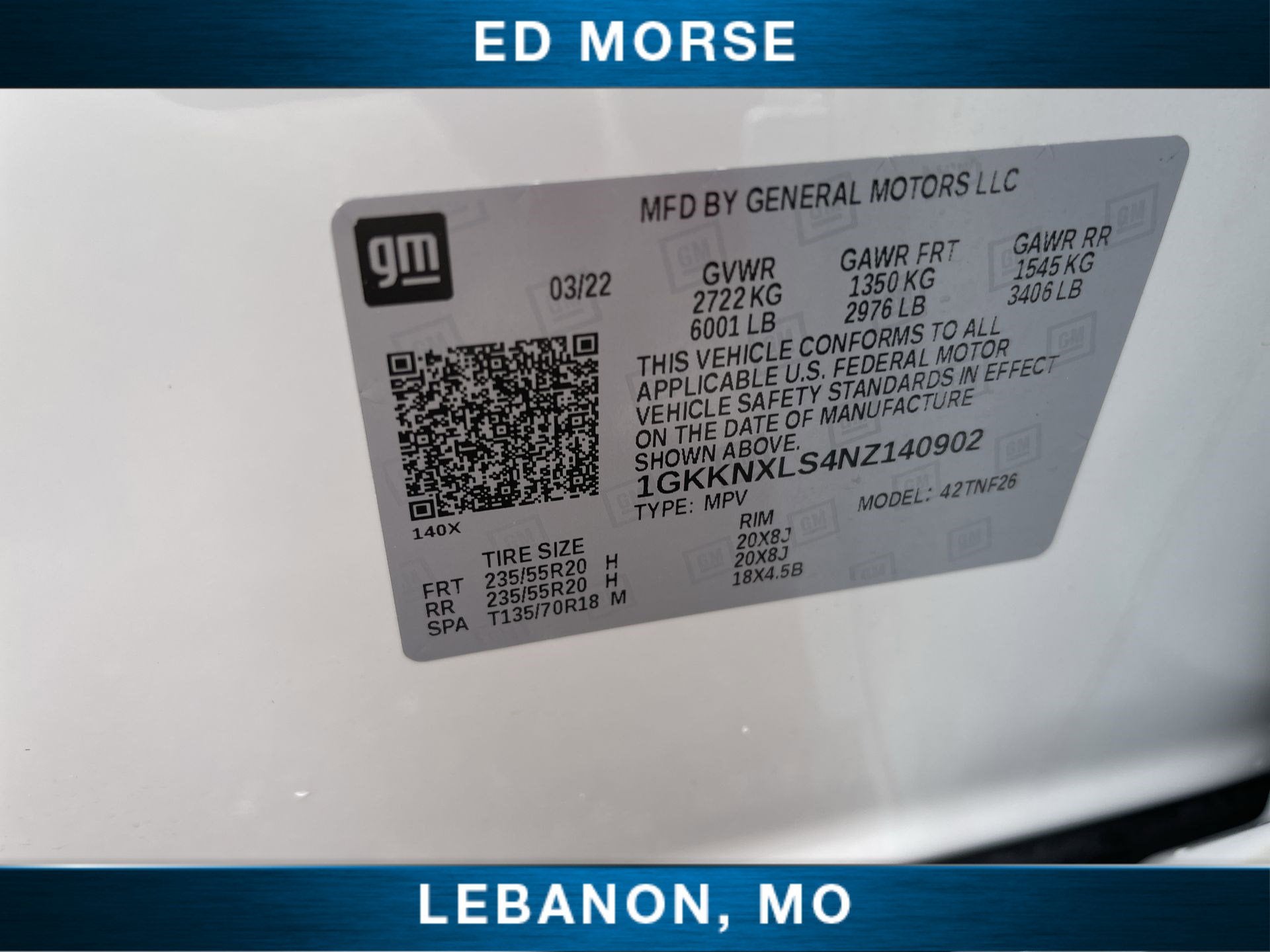 2022 GMC Acadia Denali