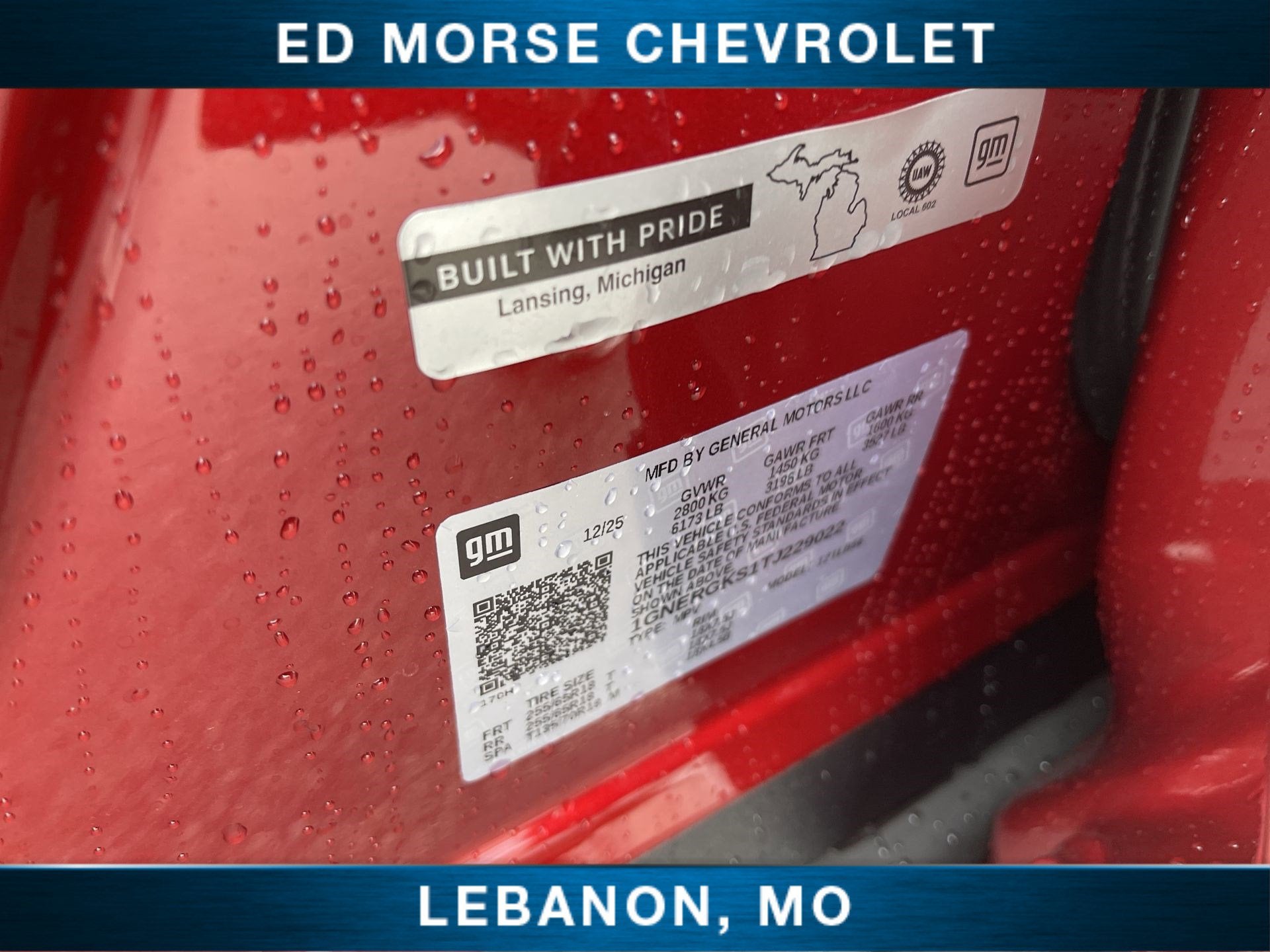 2026 Chevrolet Traverse LT