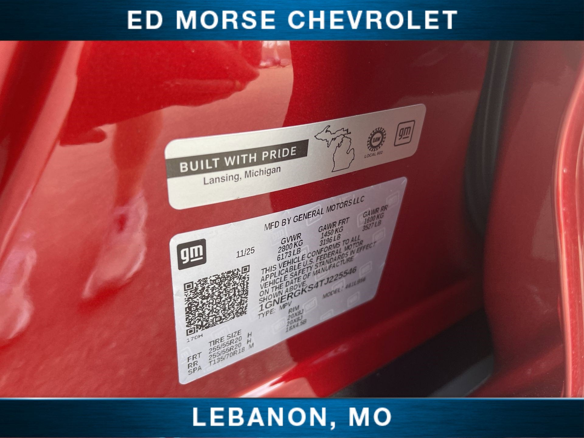 2026 Chevrolet Traverse LT