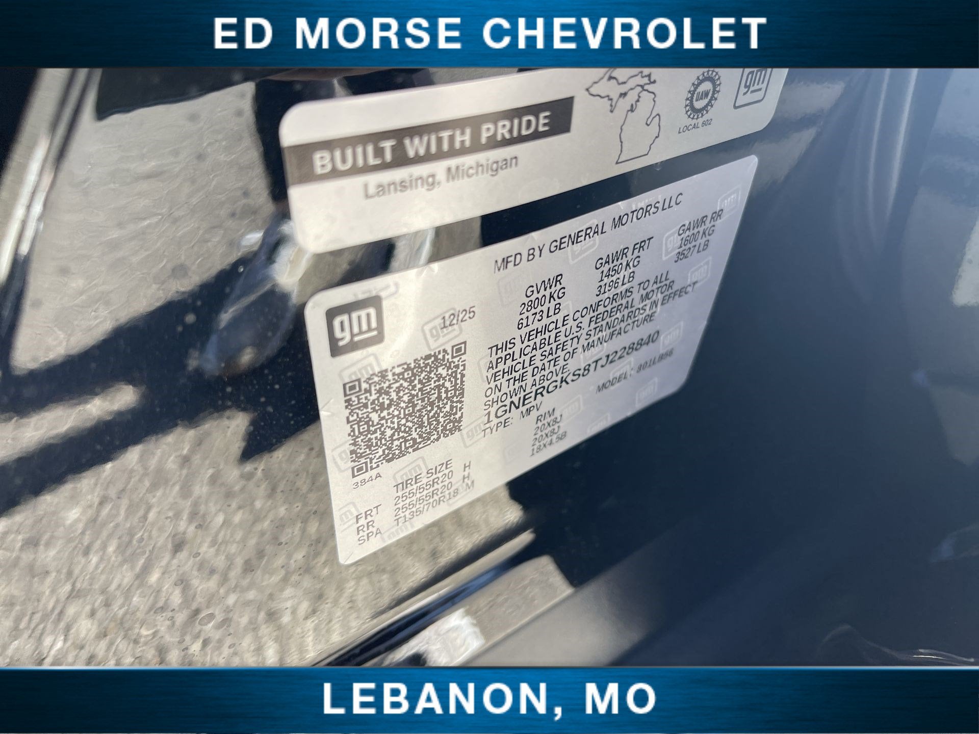 2026 Chevrolet Traverse LT