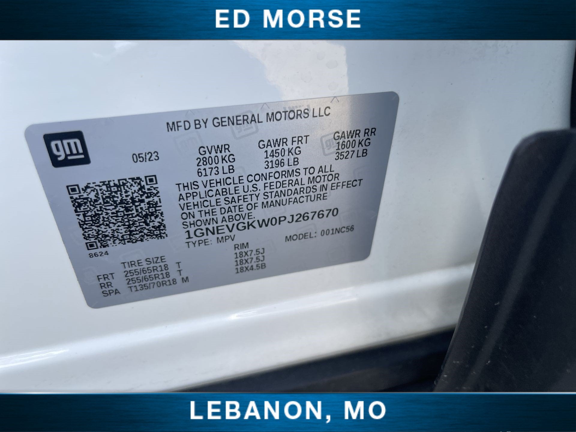 2023 Chevrolet Traverse LT Cloth