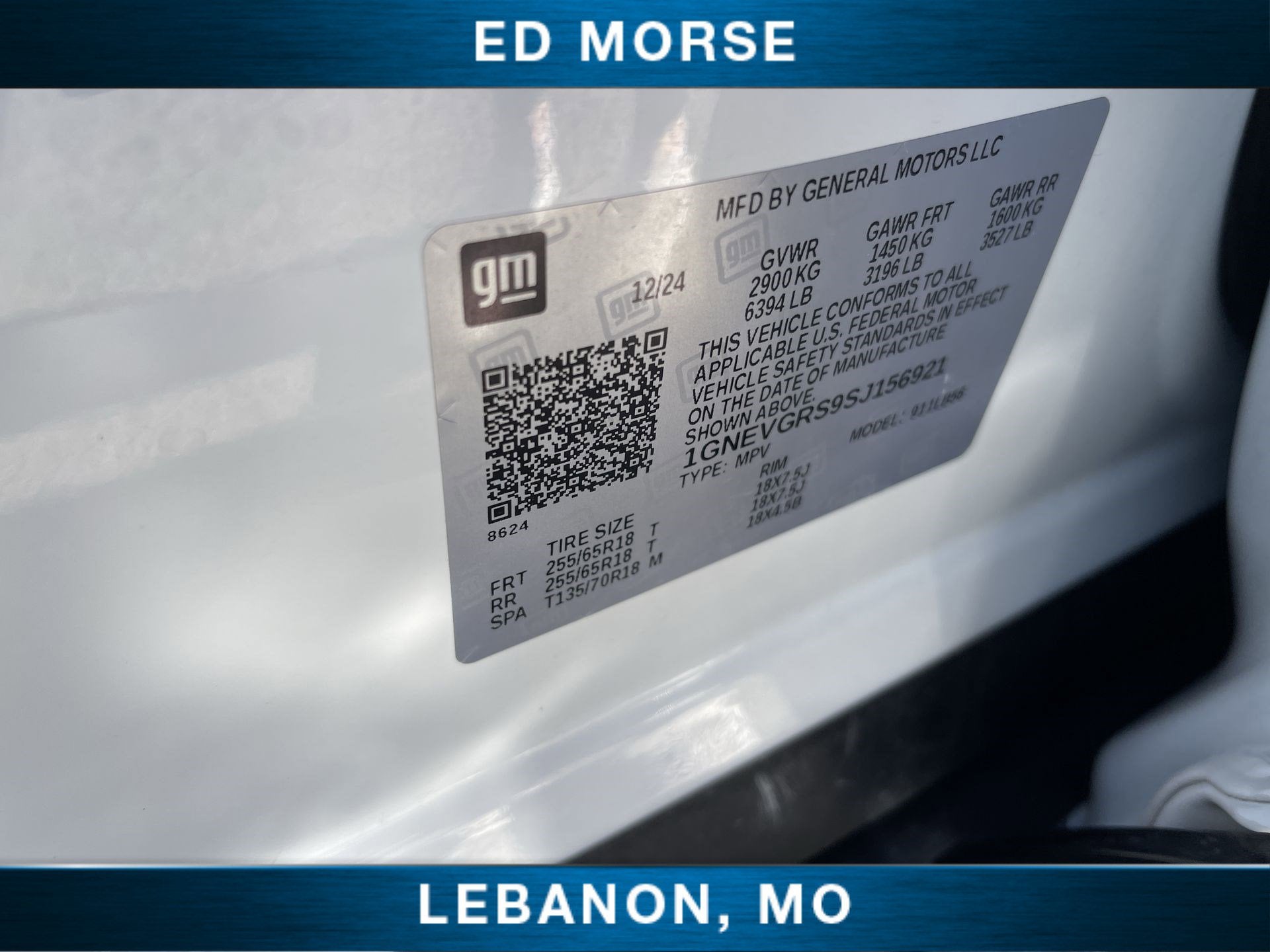 2025 Chevrolet Traverse LT