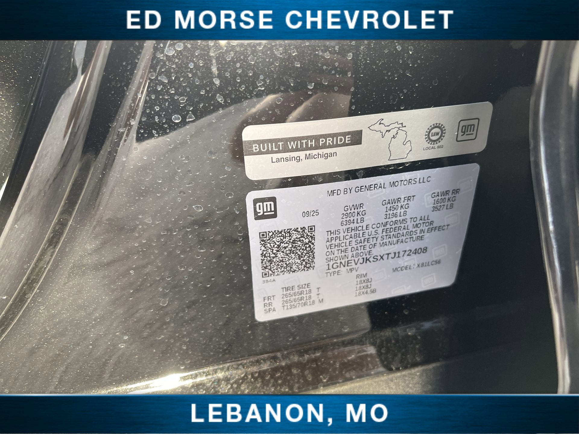 2026 Chevrolet Traverse Z71