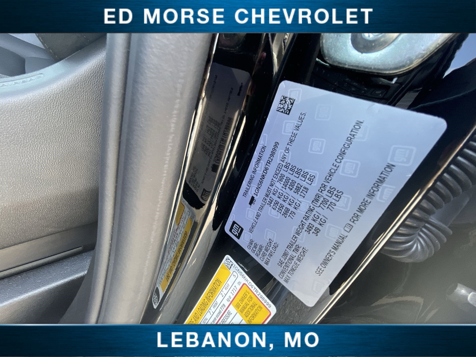 2026 Chevrolet Tahoe LT
