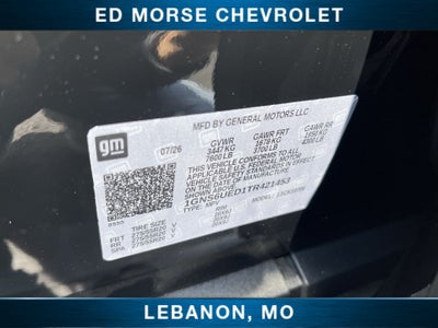 2026 Chevrolet Tahoe Police Package Commercial