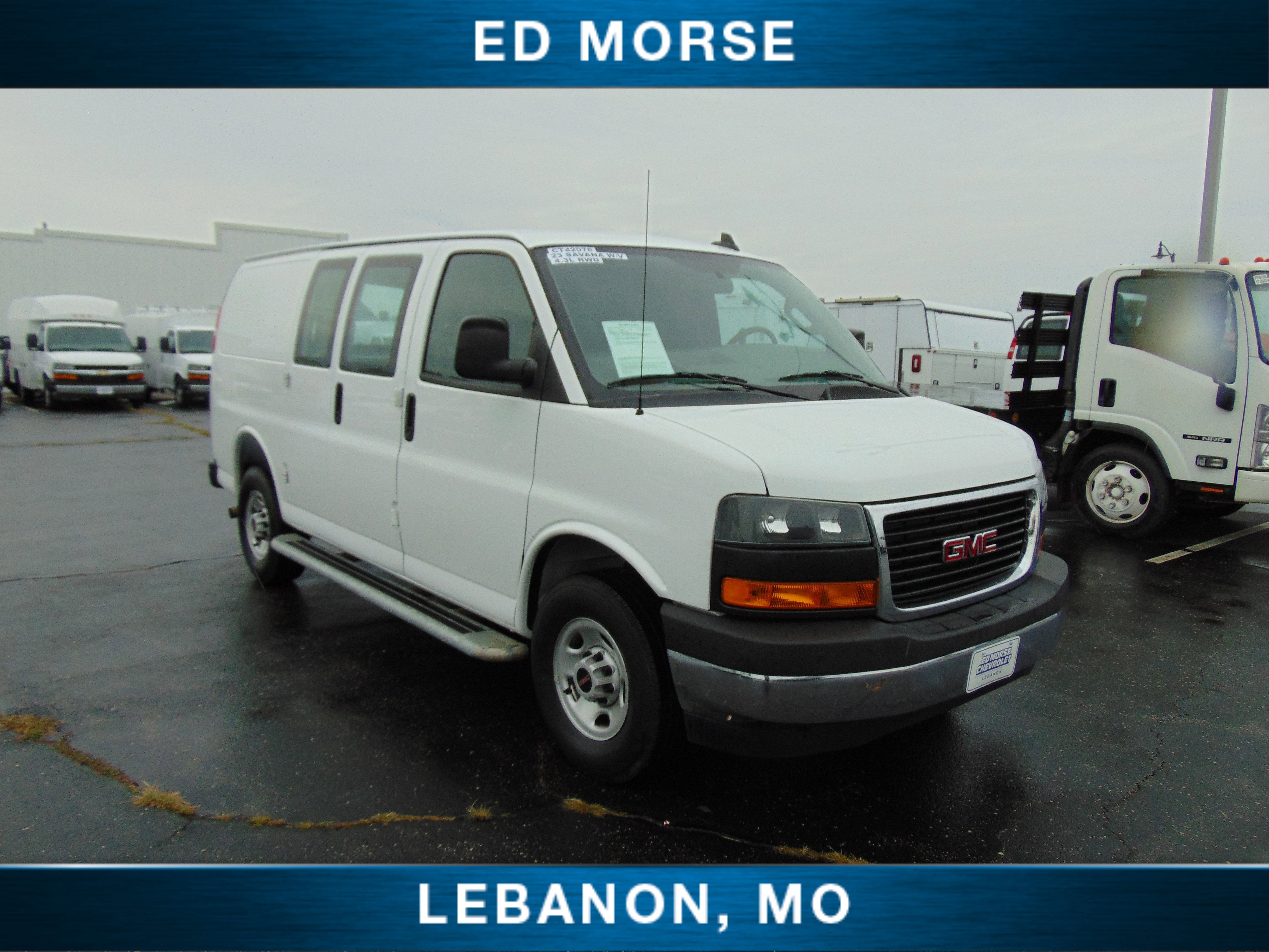 2023 GMC Savana Cargo 2500 Work Van