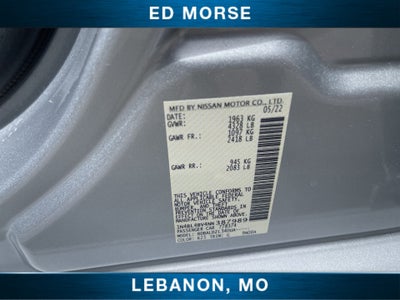 2022 Nissan Altima 2.5 S