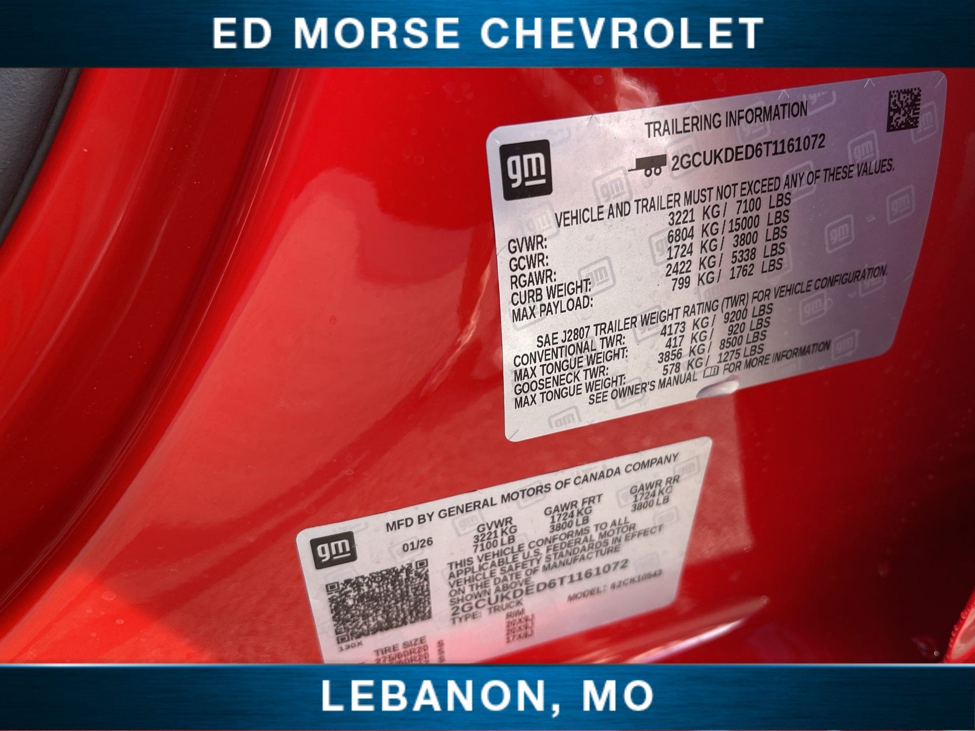 2026 Chevrolet Silverado 1500 LT