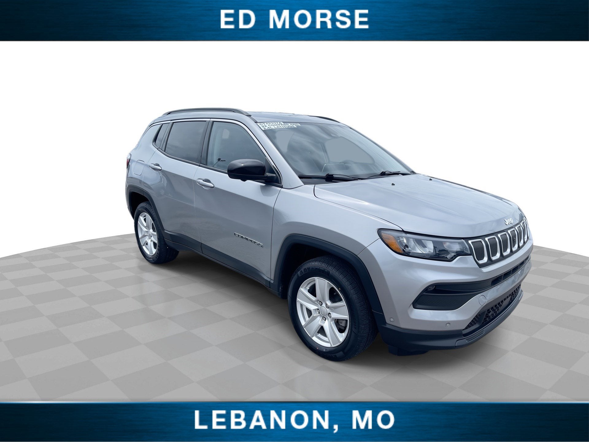 Used 2022 Jeep Compass Latitude with VIN 3C4NJDBBXNT128099 for sale in Lebanon, MO