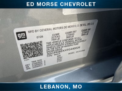 2026 Chevrolet Silverado 1500 Custom
