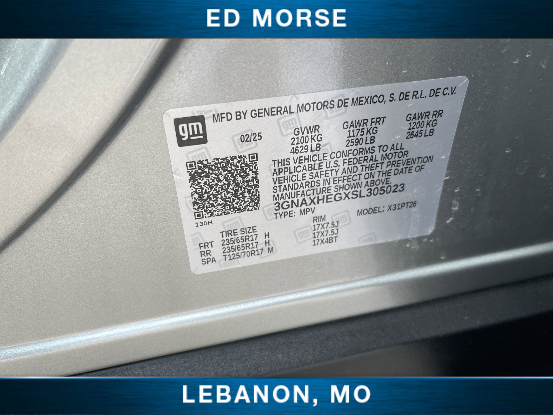 2025 Chevrolet Equinox LT