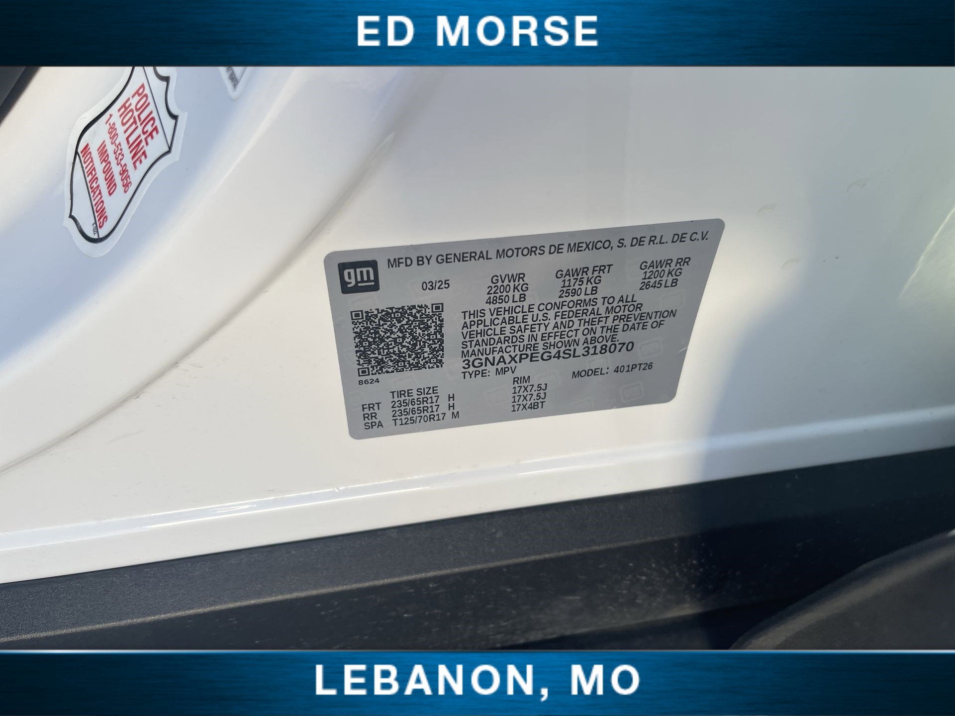 2025 Chevrolet Equinox LT