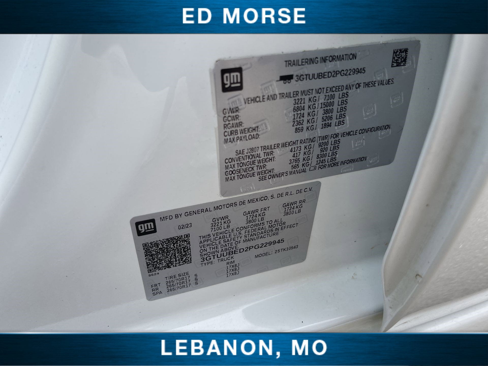 2023 GMC Sierra 1500 SLE