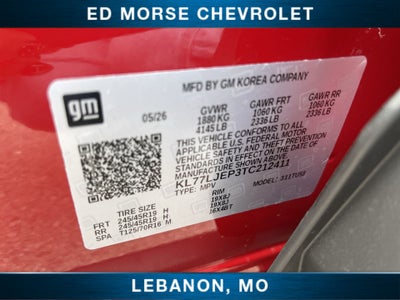 2026 Chevrolet Trax 2RS