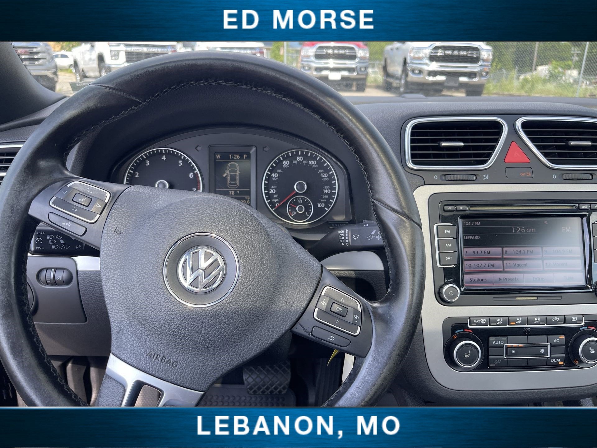 2012 Volkswagen Eos Komfort