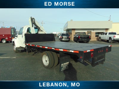 2003 Chevrolet CC4500 14' Flat Bed with Crane